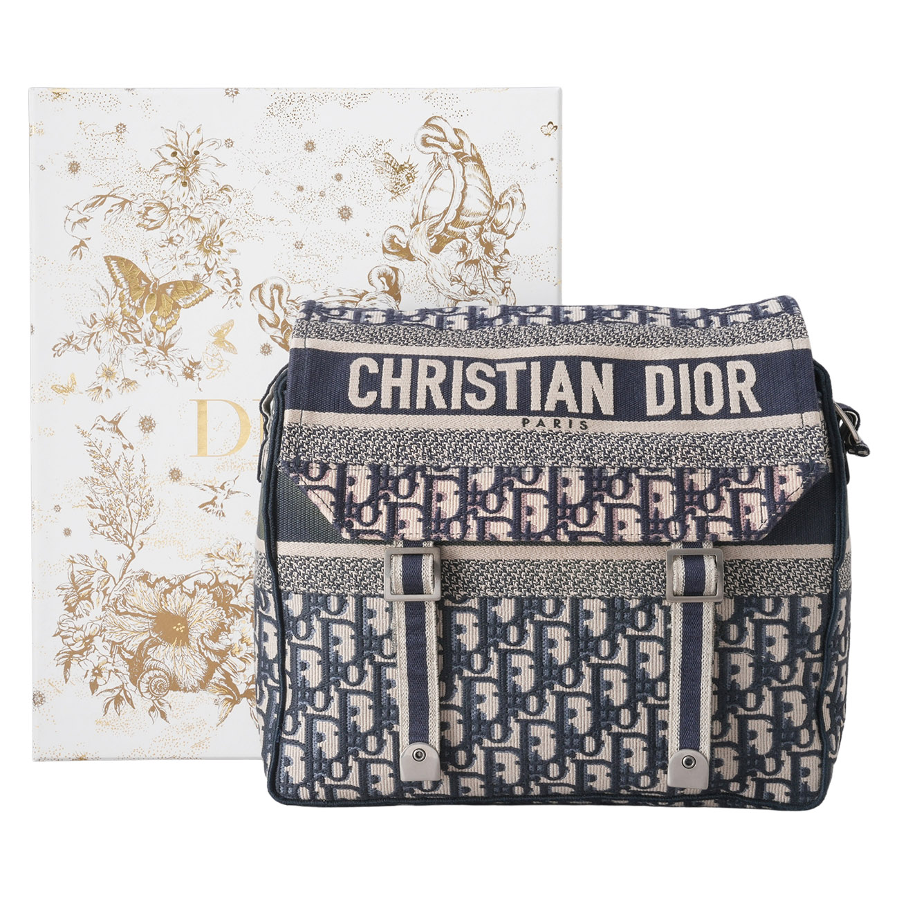 CHRISTIAN DIOR(USED)디올 M1291 캠프백 미듐